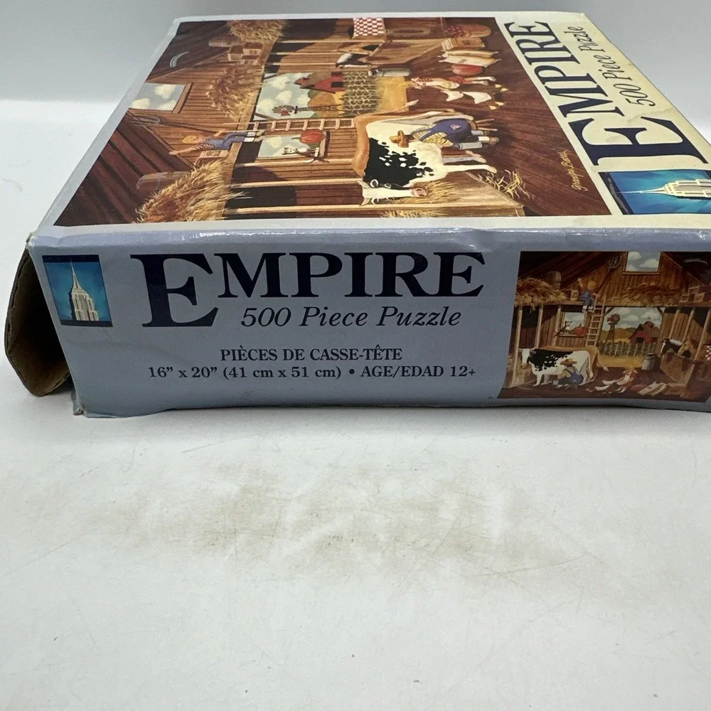 Empire -Grandpa On The Farm- Jigsaw Puzzle 500 Pc  2006‎ Used